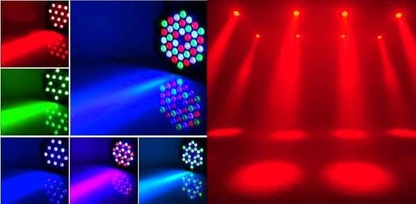 Светодиодные RGB стробоскопы для дискотек