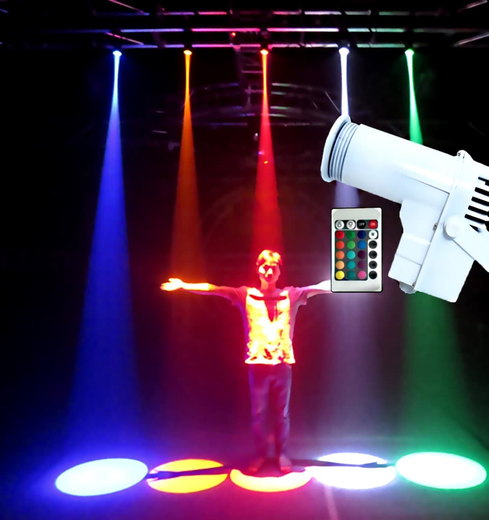 Светодиодный софит прожектор, RGB свет, РГБ лампа, RGB подсветки

