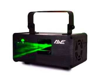Зеленый лазер для дискотек с дым машиной